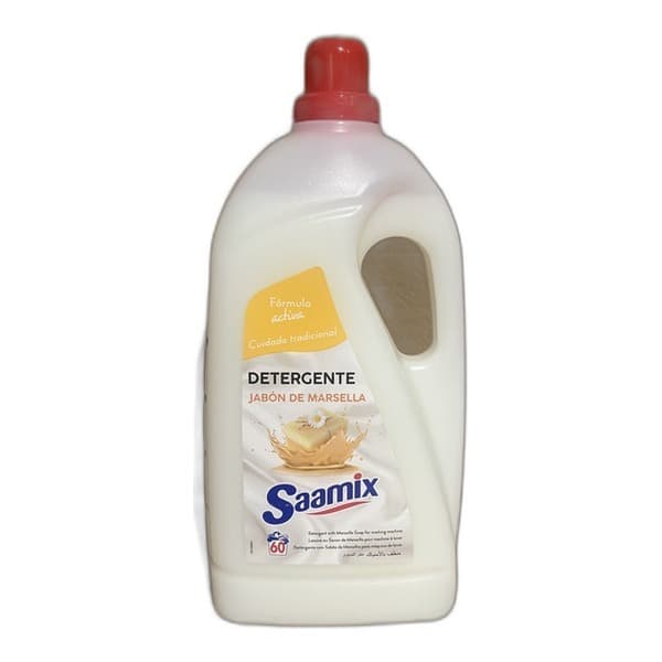 Saamix Detergente Liquido Jabon De Marsella 4l