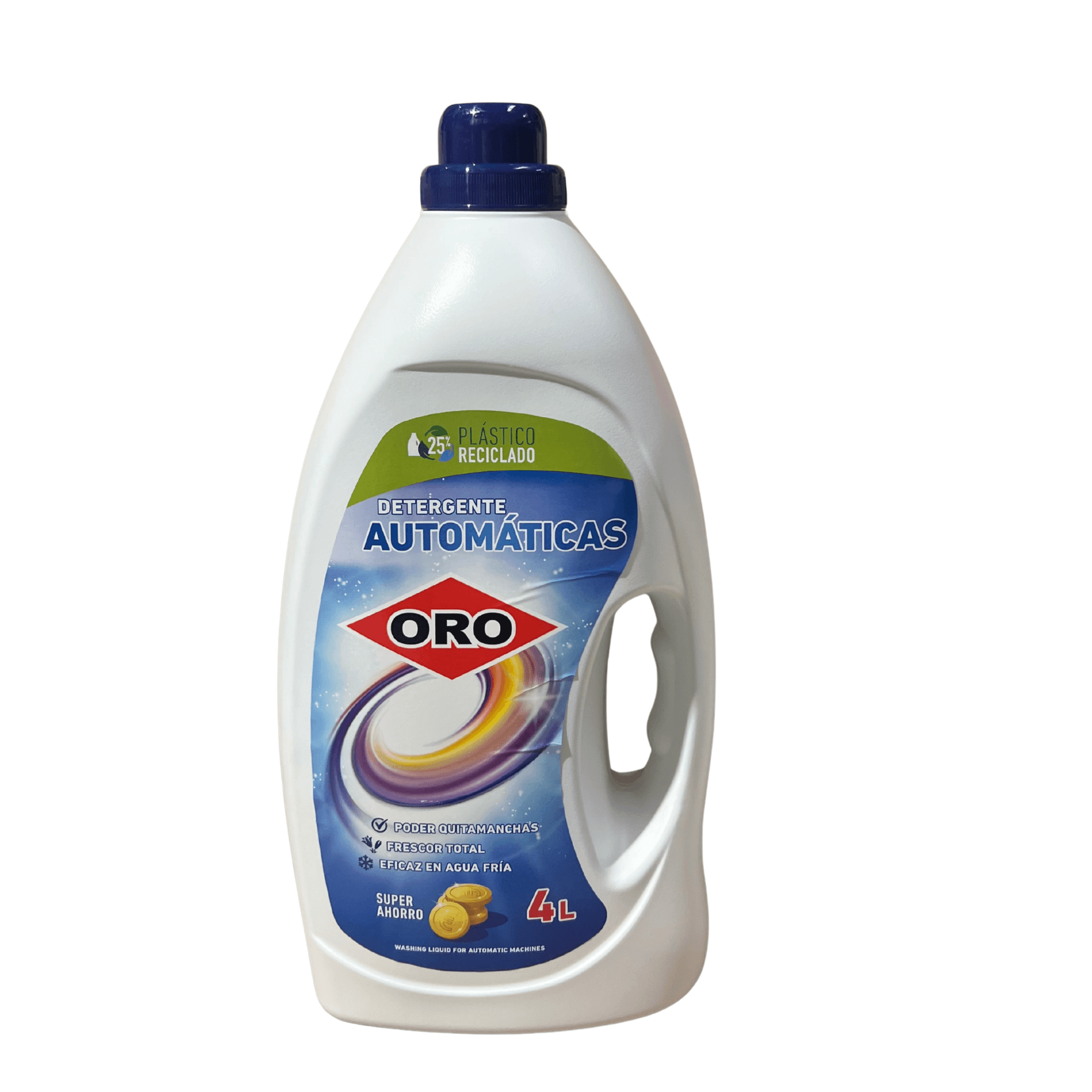 Detergente Lavadora Liquido Oro 4lt